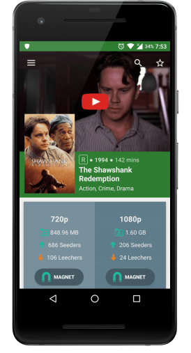 YIFY App Main Features
